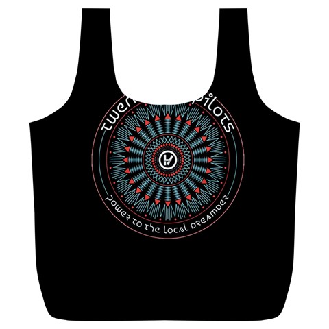 Twenty One Pilots Power To The Local Dreamder Full Print Recycle Bag (XL) from ArtsNow.com Front