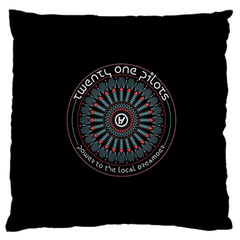 Twenty One Pilots Power To The Local Dreamder Large Flano Cushion Case (One Side) from ArtsNow.com Front