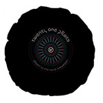 Twenty One Pilots Power To The Local Dreamder Large 18  Premium Flano Round Cushion 