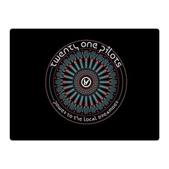 Twenty One Pilots Power To The Local Dreamder Double Sided Flano Blanket (Mini) from ArtsNow.com 35 x27  Blanket Back
