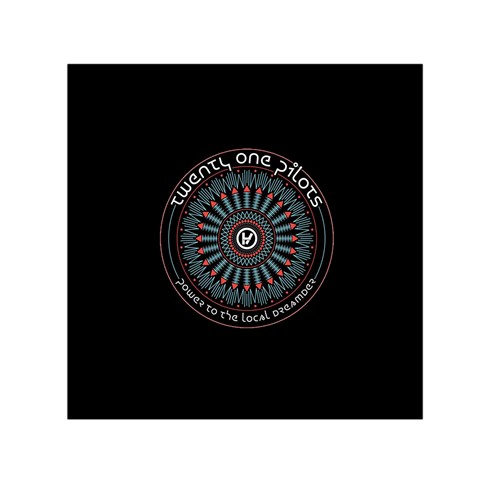 Twenty One Pilots Power To The Local Dreamder Small Satin Scarf (Square) from ArtsNow.com Front