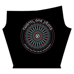 Twenty One Pilots Power To The Local Dreamder Yoga Cropped Leggings from ArtsNow.com Left