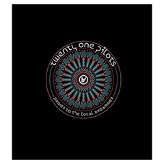 Twenty One Pilots Power To The Local Dreamder Drawstring Pouch (XXL) from ArtsNow.com Back