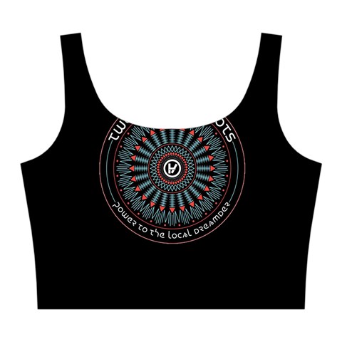 Twenty One Pilots Power To The Local Dreamder Midi Sleeveless Dress from ArtsNow.com Top Front