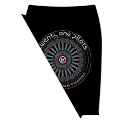 Twenty One Pilots Power To The Local Dreamder Midi Wrap Pencil Skirt from ArtsNow.com Front Left