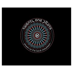 Twenty One Pilots Power To The Local Dreamder Medium Tote Bag from ArtsNow.com Front