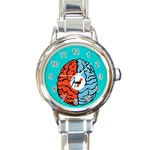Twenty One Pilots  Round Italian Charm Watch