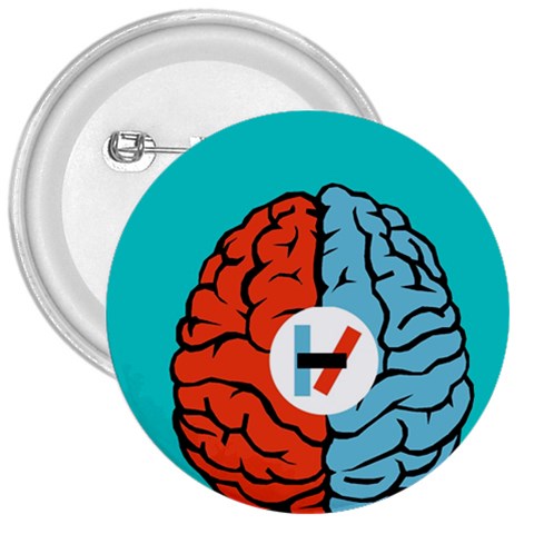 Twenty One Pilots  3  Button from ArtsNow.com Front