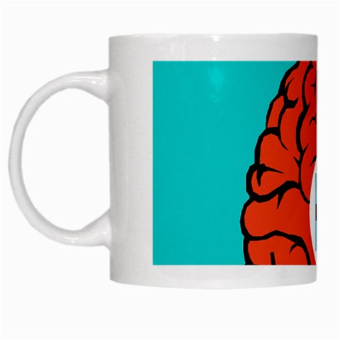 Twenty One Pilots  White Mug from ArtsNow.com Left