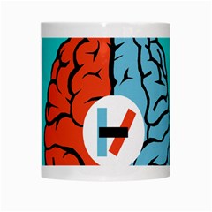 Twenty One Pilots  White Mug from ArtsNow.com Center
