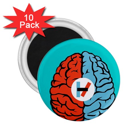 Twenty One Pilots  2.25  Magnet (10 pack) from ArtsNow.com Front