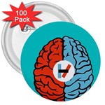 Twenty One Pilots  3  Button (100 pack)