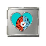Twenty One Pilots  Mega Link Heart Italian Charm (18mm)