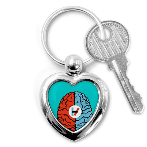 Twenty One Pilots  Key Chain (Heart) from ArtsNow.com Front