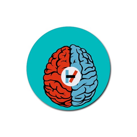 Twenty One Pilots  Rubber Coaster (Round) from ArtsNow.com Front