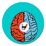 Twenty One Pilots  Magnet 5  (Round)