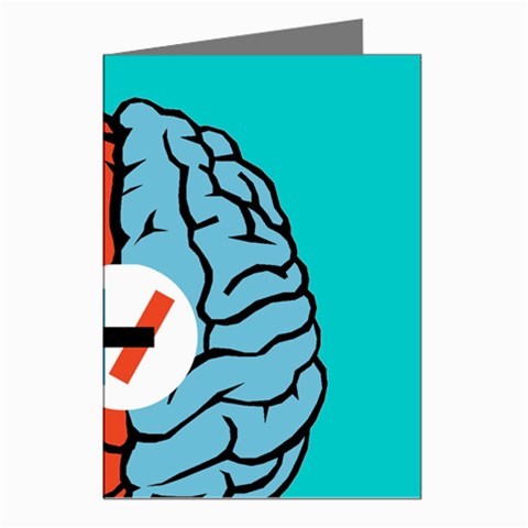 Twenty One Pilots  Greeting Cards (Pkg of 8) from ArtsNow.com Left