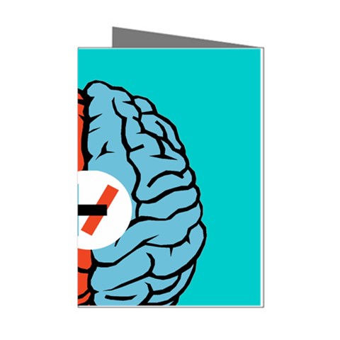 Twenty One Pilots  Mini Greeting Cards (Pkg of 8) from ArtsNow.com Left