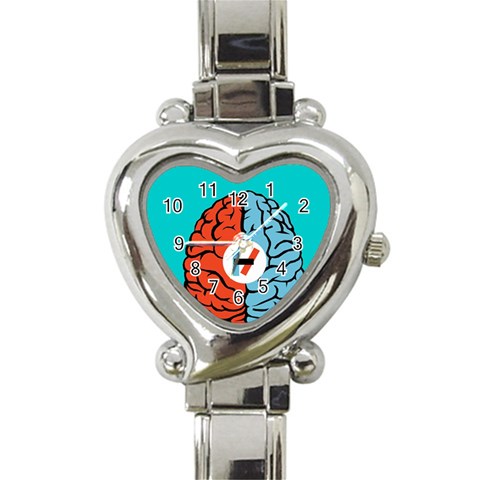 Twenty One Pilots  Heart Italian Charm Watch from ArtsNow.com Front