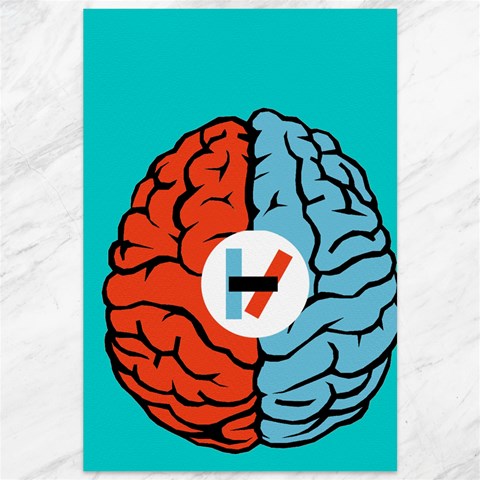 Twenty One Pilots  Canvas 12  x 18  from ArtsNow.com 11.88 x17.36  Canvas - 1