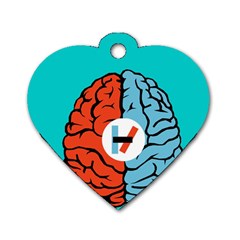 Twenty One Pilots  Dog Tag Heart (Two Sides) from ArtsNow.com Back