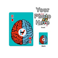 King Twenty One Pilots  Playing Cards 54 (Mini) from ArtsNow.com Front - DiamondK