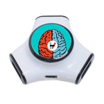 Twenty One Pilots  3-Port USB Hub