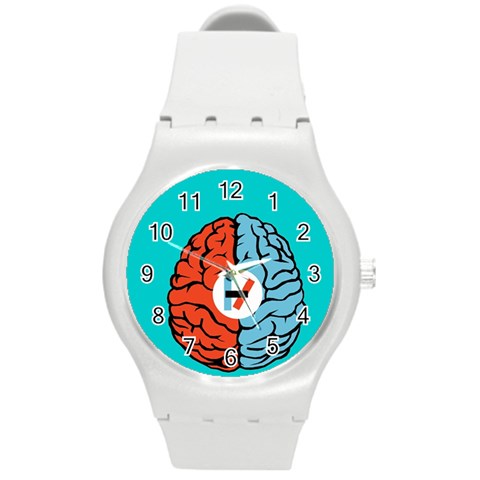 Twenty One Pilots  Round Plastic Sport Watch (M) from ArtsNow.com Front