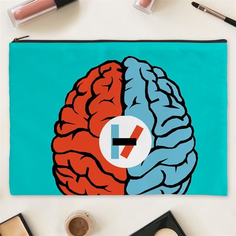 Twenty One Pilots  Cosmetic Bag (XXXL) from ArtsNow.com Front