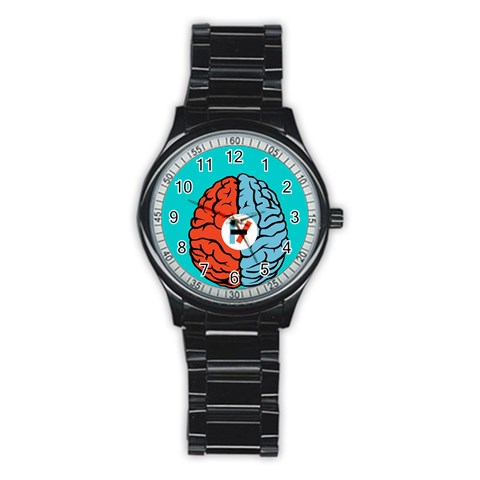 Twenty One Pilots  Stainless Steel Round Watch from ArtsNow.com Front