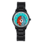 Twenty One Pilots  Stainless Steel Round Watch