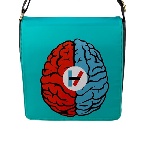 Twenty One Pilots  Flap Closure Messenger Bag (L) from ArtsNow.com Front