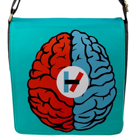 Twenty One Pilots  Flap Closure Messenger Bag (S) from ArtsNow.com Front