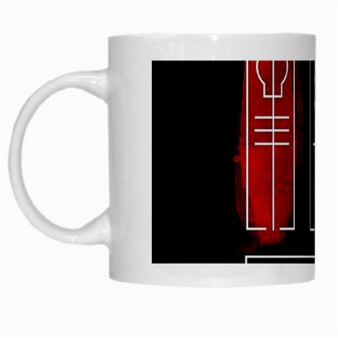 Twenty One Pilots White Mug from ArtsNow.com Left