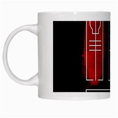Twenty One Pilots White Mug from ArtsNow.com Left