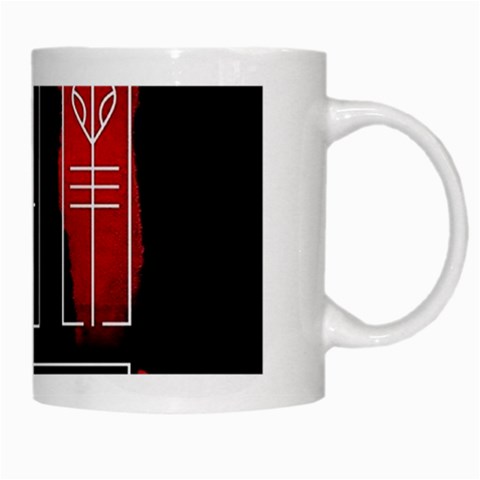 Twenty One Pilots White Mug from ArtsNow.com Right