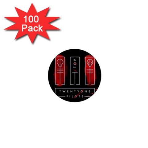 Twenty One Pilots 1  Mini Magnet (100 pack)  from ArtsNow.com Front