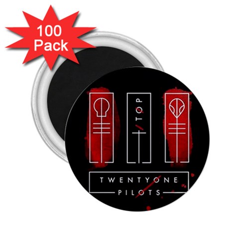 Twenty One Pilots 2.25  Magnet (100 pack)  from ArtsNow.com Front