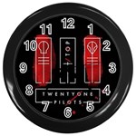 Twenty One Pilots Wall Clock (Black)