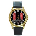 Twenty One Pilots Round Gold Metal Watch