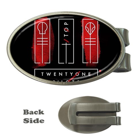 Twenty One Pilots Money Clip (Oval) from ArtsNow.com Front