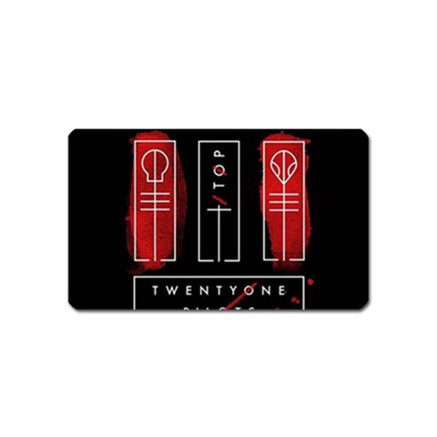 Twenty One Pilots Magnet (Name Card) from ArtsNow.com Front