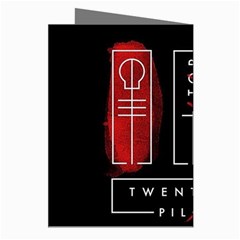Twenty One Pilots Greeting Cards (Pkg of 8) from ArtsNow.com Right