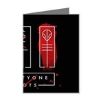 Twenty One Pilots Mini Greeting Card