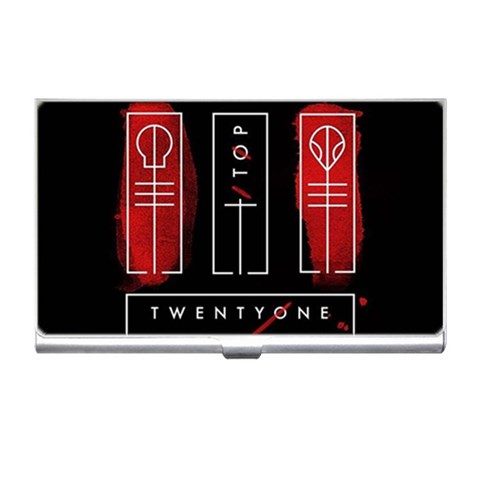 Twenty One Pilots Business Card Holder from ArtsNow.com Front