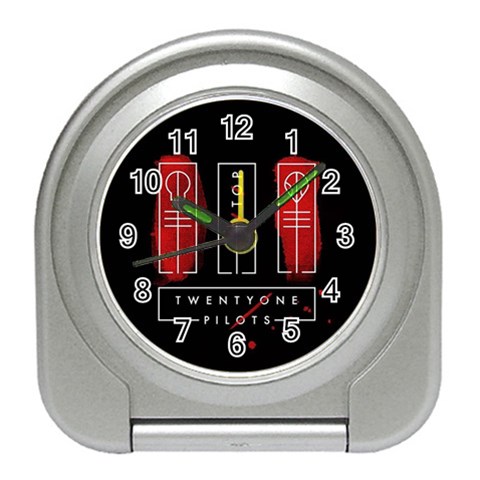 Twenty One Pilots Travel Alarm Clock from ArtsNow.com Front