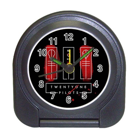 Twenty One Pilots Travel Alarm Clock from ArtsNow.com Front