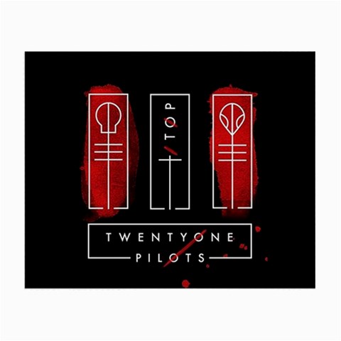 Twenty One Pilots Small Glasses Cloth from ArtsNow.com Front