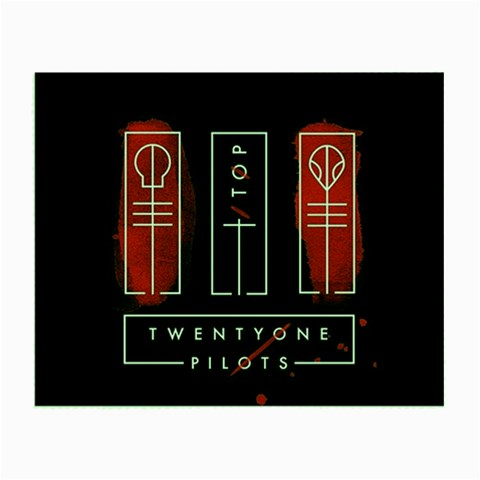 Twenty One Pilots Small Glasses Cloth from ArtsNow.com Front
