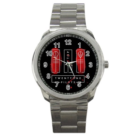 Twenty One Pilots Sport Metal Watch from ArtsNow.com Front